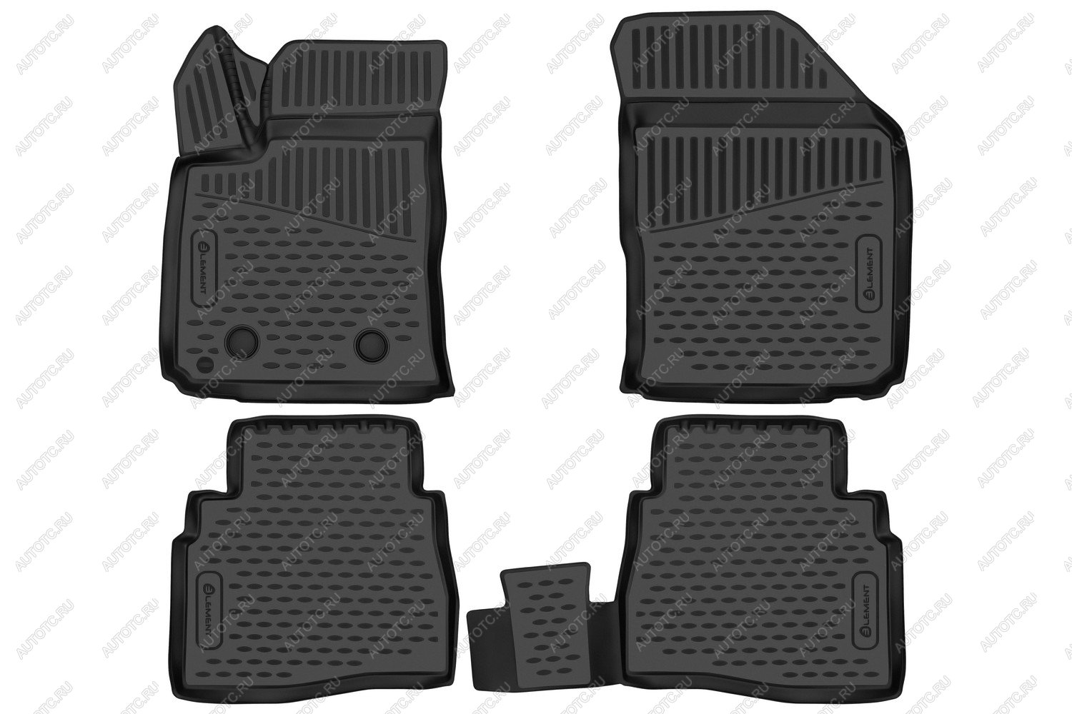 3 289 р. Коврики 3D в салон подходят для KAIYI E5 2023 - 4шт. (полиуретан)  Каию Е5 Element element3dan0474210k  с доставкой в г. Майкоп