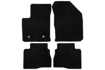 3 579 р. Коврики в салон Klever Econom KAIYI E5 2022- сед.,  4шт. (текстиль)  Каию Е5 Klever klever0112400101200k  с доставкой в г. Майкоп. Увеличить фотографию 1