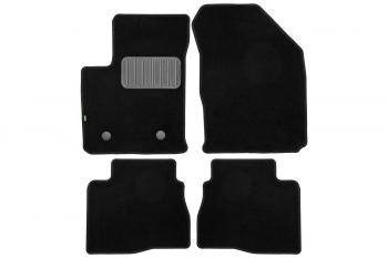 4 899 р. Коврики в салон Klever Standard KAIYI E5 2022- сед., 4шт. (текстиль)  Каию Е5 Klever klever0212400101210kh  с доставкой в г. Майкоп. Увеличить фотографию 1
