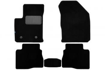 9 549 р. Коврики в салон Klever Premium KAIYI E5 2022- сед., 5шт. (текстиль)  Каию Е5 Klever klever0312400122110kh  с доставкой в г. Майкоп. Увеличить фотографию 1