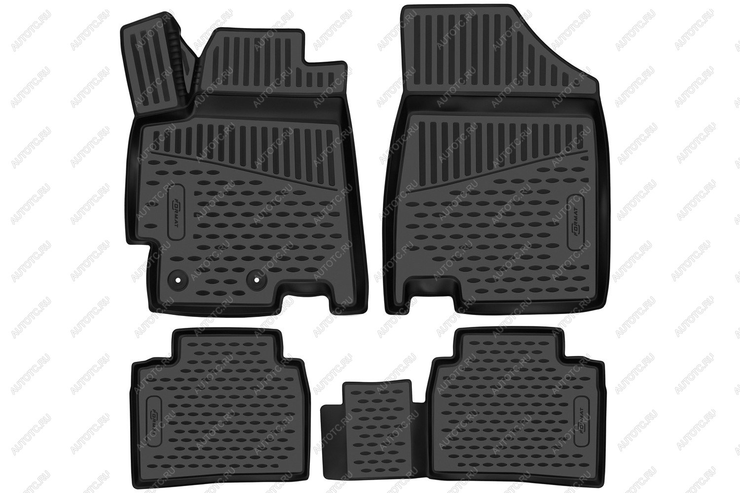 5 399 р. Коврики 3D в салон подходят для JAC J7 (I) 2020-, 4шт. (ПУ, повышенная износостойкость)  Джак Джей 7 FORMAT format.3da66481210k  с доставкой в г. Майкоп