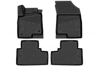 5 399 р. Коврики 3D в салон подходят для HAVAL Jolion, 2021-, 2WD, 4шт. (ПУ, повышенная износостойкость)  Хавал Джолион FORMAT format.3dan0015210k  с доставкой в г. Майкоп. Увеличить фотографию 1