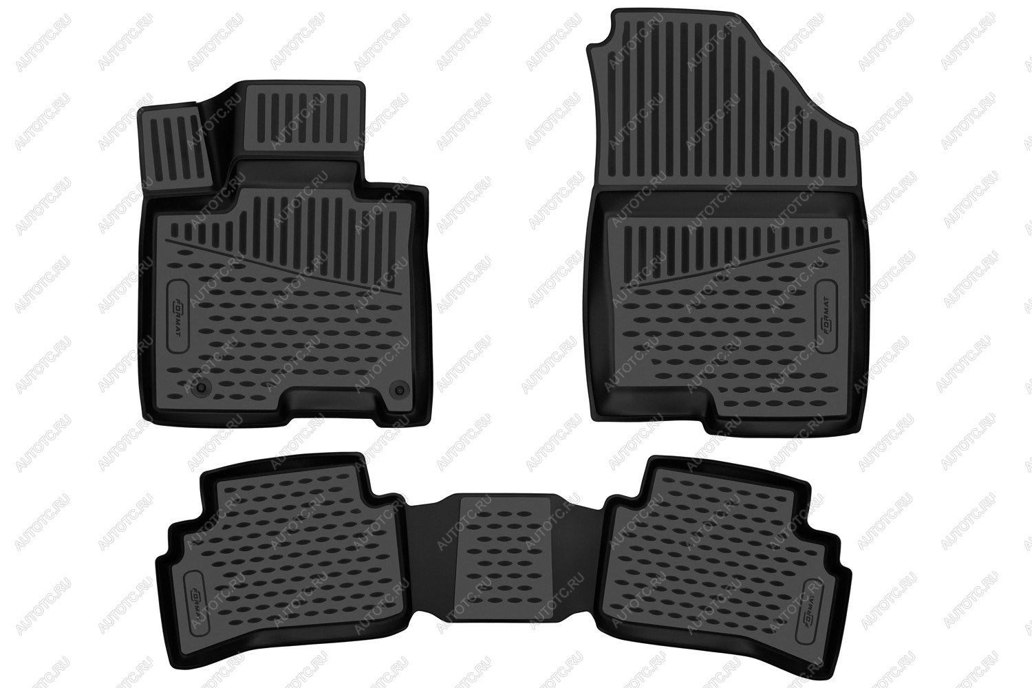 5 399 р. Коврики 3D в салон подходят для HYUNDAI Tucson (IV короткая база) 2020-, 3шт. (ПУ, повышенная износостойкость)  Хендай Туксон FORMAT format.3dan0352210  с доставкой в г. Майкоп