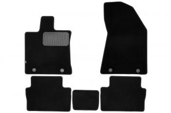 4 199 р. Коврики в салон Klever Premium GEELY Emgrand SS11 2023- седан, 5шт. (текстиль)  Джили Эмгранд 7 CC11 Klever klever0307503122110kh  с доставкой в г. Майкоп. Увеличить фотографию 1