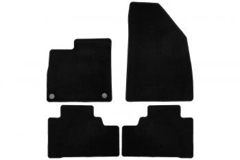 4 849 р. Коврики в салон Klever Econom GAC GS8 2021- внед., 5шт (текстиль)  Гак ГС8 Klever klever0110500201200k  с доставкой в г. Майкоп. Увеличить фотографию 1