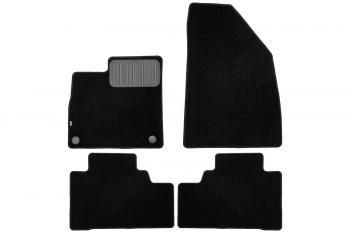 6 949 р. Коврики в салон Klever Standard GAC GS8 2021-, внед., 4шт. (текстиль)   Гак ГС8 Klever klever0210500201210kh  с доставкой в г. Майкоп. Увеличить фотографию 1