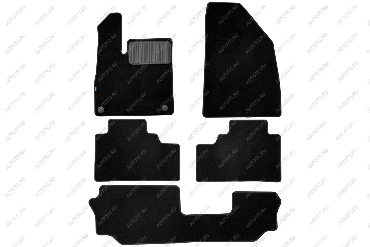 9 549 р. Коврики в салон Klever Premium GAC GS8 2021-, внед., 5шт. (текстиль)   Джак  Гак ГС8 Klever klever0510500222110kh  с доставкой в г. Майкоп