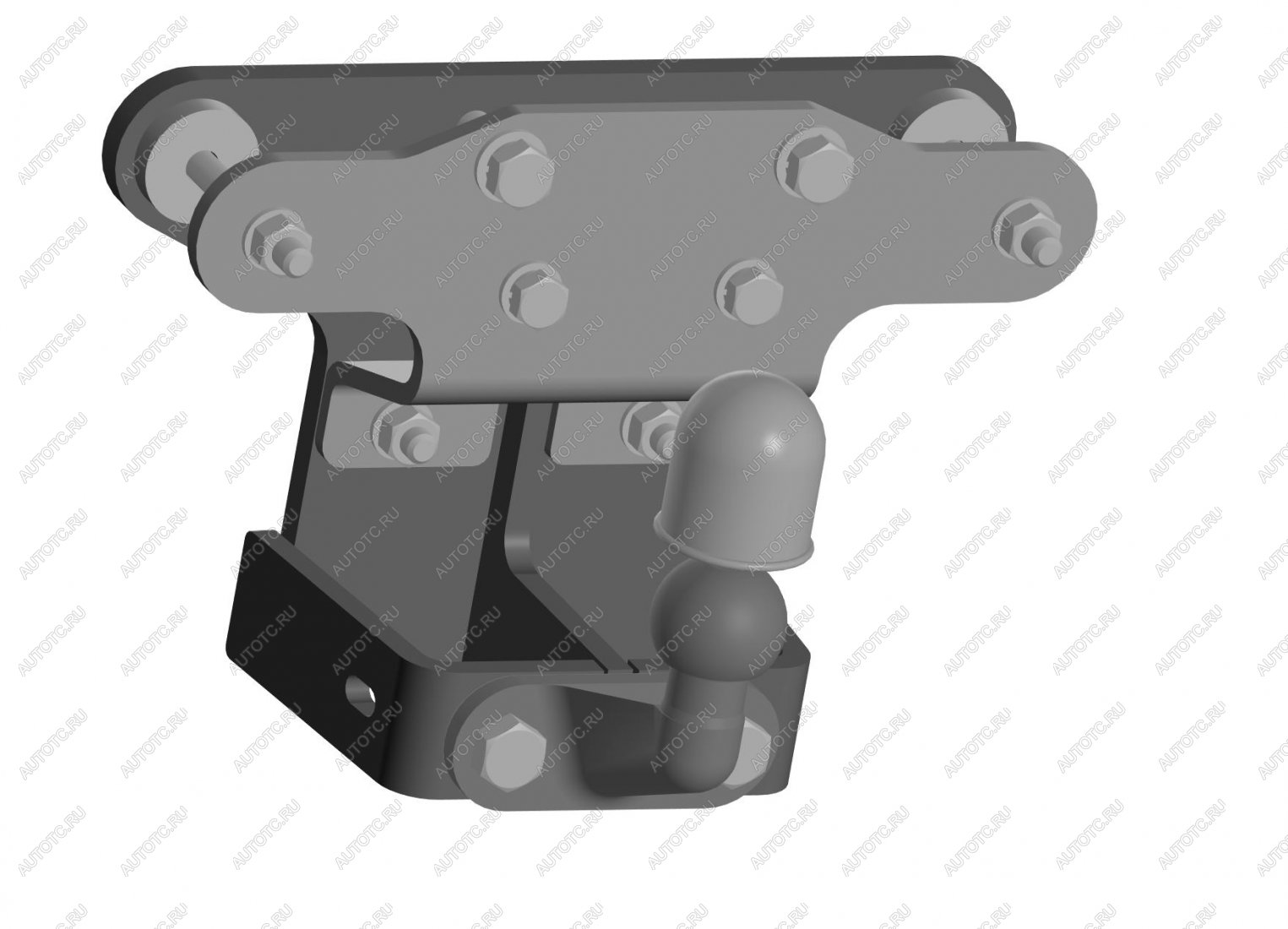 13 999 р. Фаркоп Bosal-Oris Tank 500 (2021-2025) (стальной с порошковым покрытием, шар F30/F20)  с доставкой в г. Майкоп