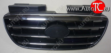 1 499 р. ELANTRA РЕШЕТКА РАДИАТОРА ХРОМ ЧЕРН (Китай) BodyParts hnela07-101  с доставкой в г. Майкоп