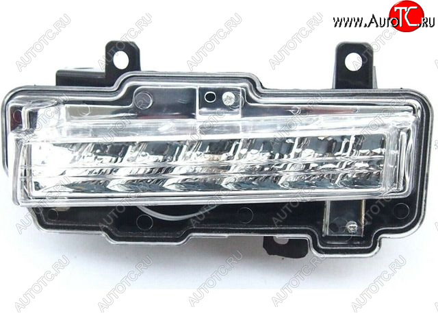 2 599 р. Левая противотуманная фара (ДХО) BODYPARTS Mitsubishi Pajero 4 V90 2-ой рестайлинг (2014-2020)  с доставкой в г. Майкоп