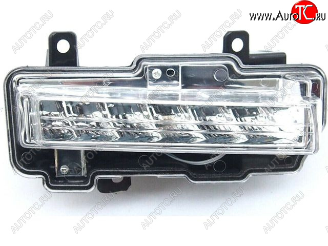 2 599 р. Правая противотуманная фара (ДХО) BODYPARTS Mitsubishi Pajero 4 V90 2-ой рестайлинг (2014-2020)  с доставкой в г. Майкоп