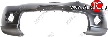 9 699 р. Передний бампер BodyParts Mitsubishi Pajero Sport PB дорестайлинг (2008-2013) (неокрашенный)  с доставкой в г. Майкоп