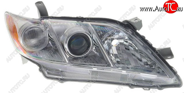 5 999 р. Правая фара BodyParts Toyota Camry XV40 дорестайлинг (2006-2008)  с доставкой в г. Майкоп