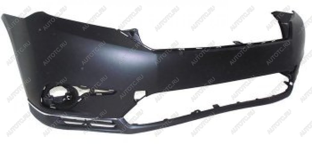 4 949 р. Передний бампер BodyParts Toyota Highlander XU40 рестайлинг (2010-2013) (неокрашенный)  с доставкой в г. Майкоп