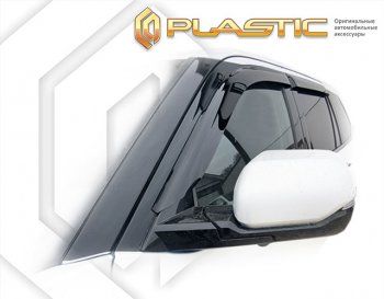 2 159 р. Дефлектора окон CA-Plastic Toyota Sequoia XK80 (2022-2025) (серия Сlassic полупрозрачный)  с доставкой в г. Майкоп. Увеличить фотографию 2