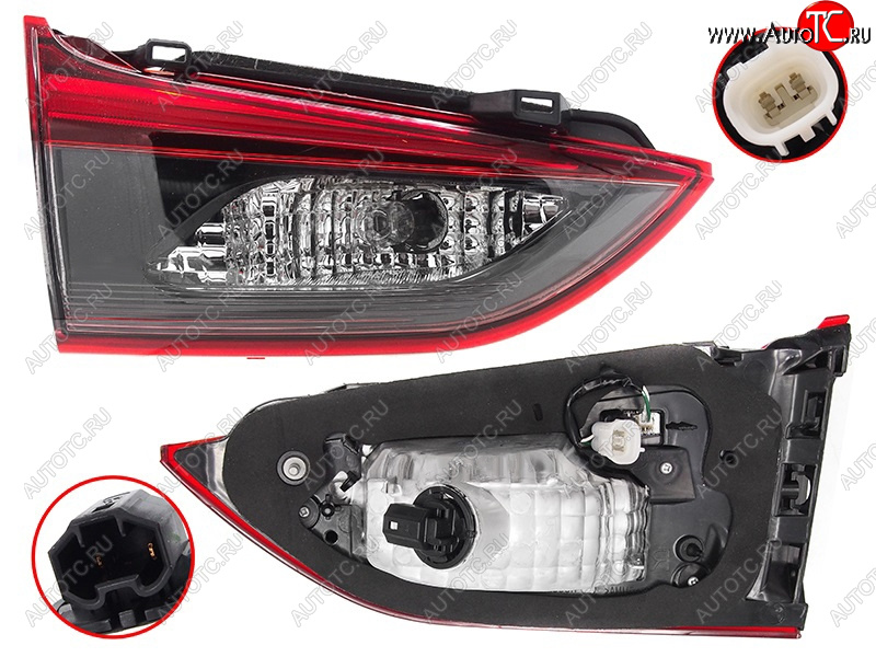 9 699 р. Фонарь в крышку багажника MAZDA 6ATENZA 15-17 LH LED 4D TYC 17-5600-00-1N  с доставкой в г. Майкоп