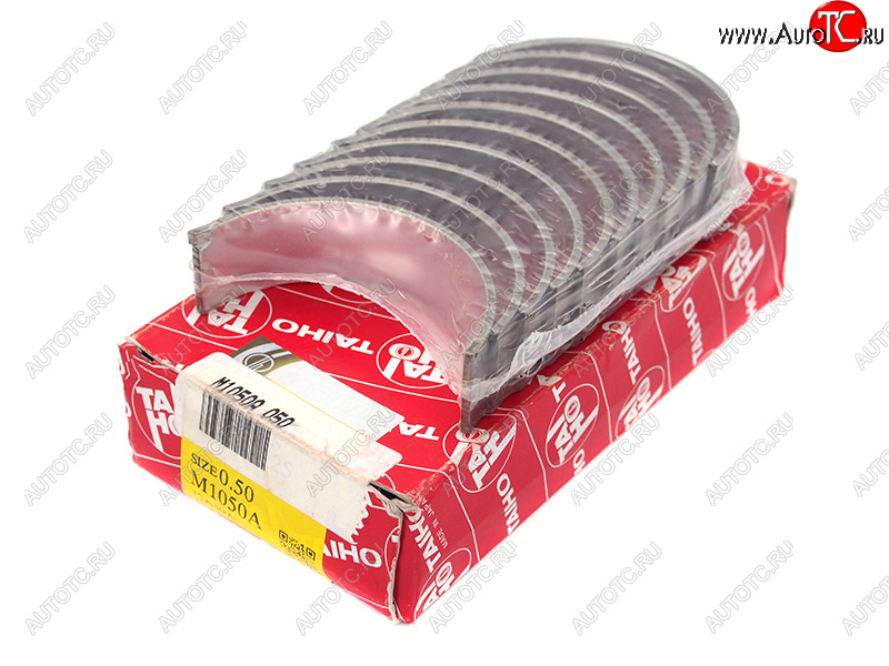 1 539 р. Вкладыши коренные к-т 0,50 NISSAN BASSARAEXPERTNAVARAPATHFINDERX-TRAIL YD2225DDTYD25DDTI 01- TAIHO M1050A 050  с доставкой в г. Майкоп