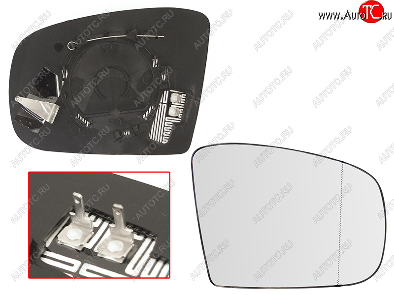 1 039 р. Полотно зеркала Mercedes-Benz M-Class 01-05  GL-Class 06-09  GLK-Class 08-12 (Справа Обогрев асф SAT ST-121-0098  с доставкой в г. Майкоп