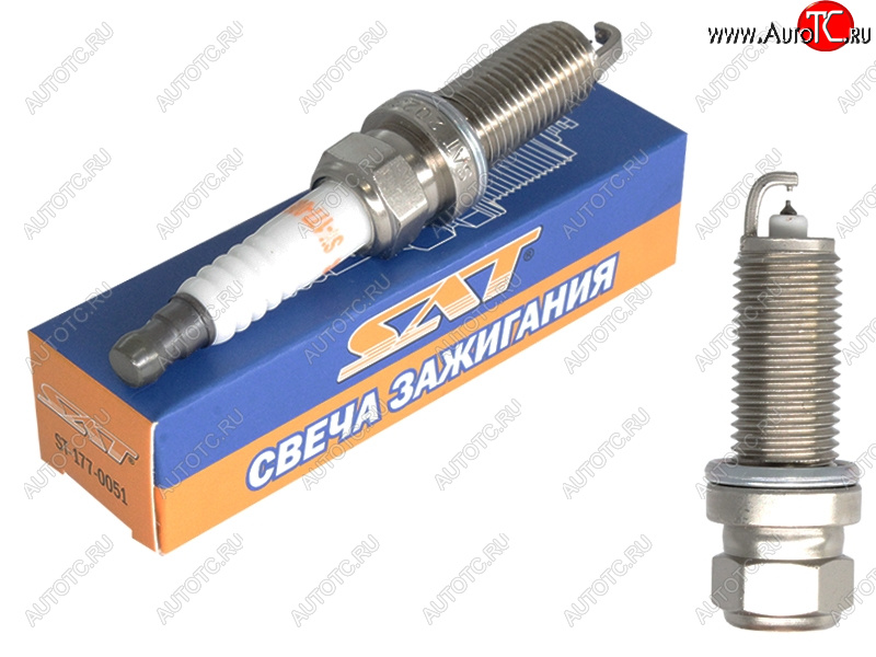 459 р. Свеча зажигания NISSAN CUBEELGRANDMARCHMICRANOTEQASHQAITEANAX-TRAIL 08- SAT ST-177-0051  с доставкой в г. Майкоп
