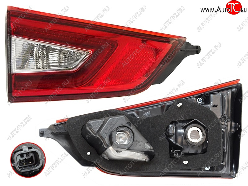 2 199 р. Фонарь в крышку багажника NISSAN QASHQAI 14-19 LH SAT ST-215-1326L  с доставкой в г. Майкоп