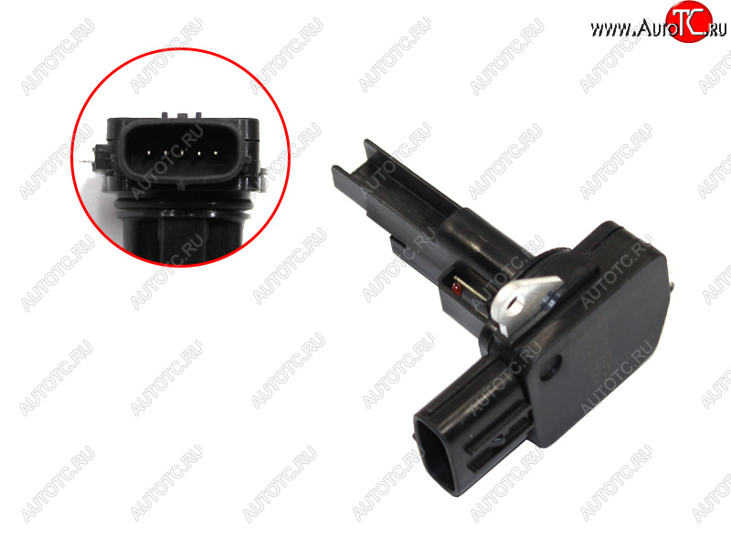 2 899 р. Датчик расхода воздуха 1-2KDFTV DYNAHILUXPRADO 09-VOLVO S80 06-XC60 08- SAT ST-22204-30020  с доставкой в г. Майкоп