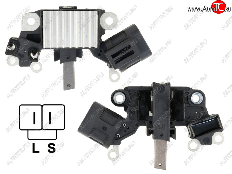 1 049 р. Реле-регулятор напряжения генератора NISSAN PRIMERA 99-02PATROL 00-05TERRANO 3.0D 02- ZD30D SAT ST-235-0058  с доставкой в г. Майкоп