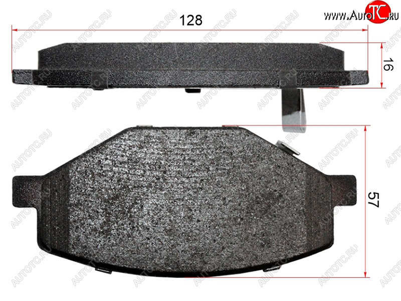 1 159 р. Колодки тормозные перед FL-FR SAT Geely Coolray SX11 рестайлинг (2023-2025)  с доставкой в г. Майкоп