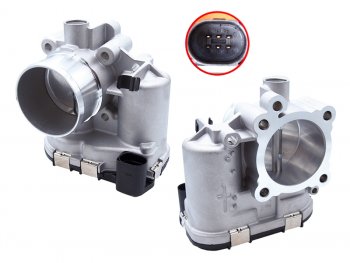 5 749 р. Дроссельная заслонка Ford Fiesta 08-19  Focus 10-19  Kuga 13-17  Mondeo 07-15  Volvo S60 10-18  SAT ST-359-0090  с доставкой в г. Майкоп. Увеличить фотографию 1