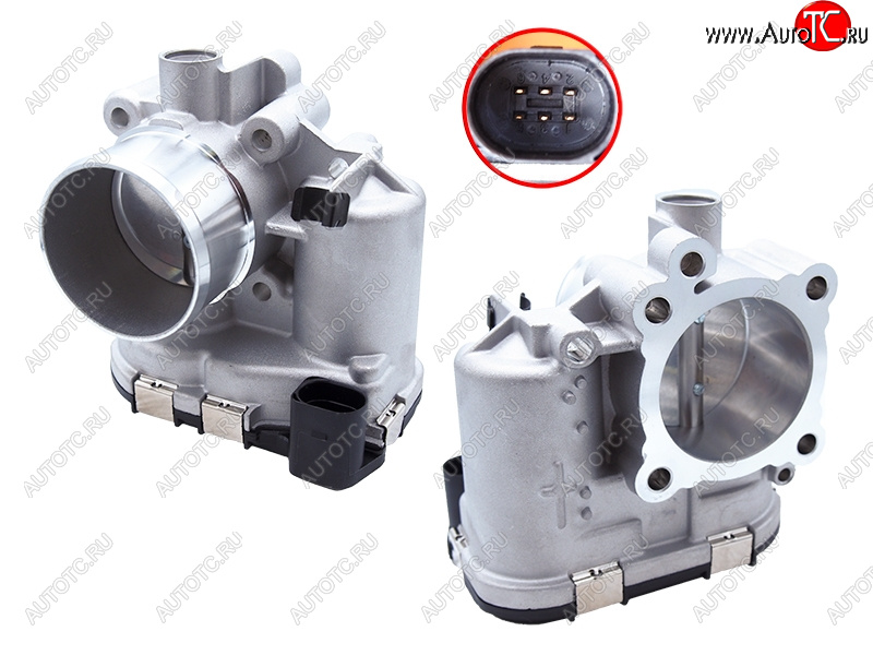 5 749 р. Дроссельная заслонка Ford Fiesta 08-19  Focus 10-19  Kuga 13-17  Mondeo 07-15  Volvo S60 10-18  SAT ST-359-0090  с доставкой в г. Майкоп