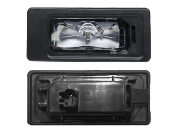 619 р. Подсветка номерного знака Audi A3 12-19  A4 15-  A6 10-22  Q3 11-17  Skoda Karoq 17-  Kodiaq 16 SAT ST-396-0010  с доставкой в г. Майкоп. Увеличить фотографию 1