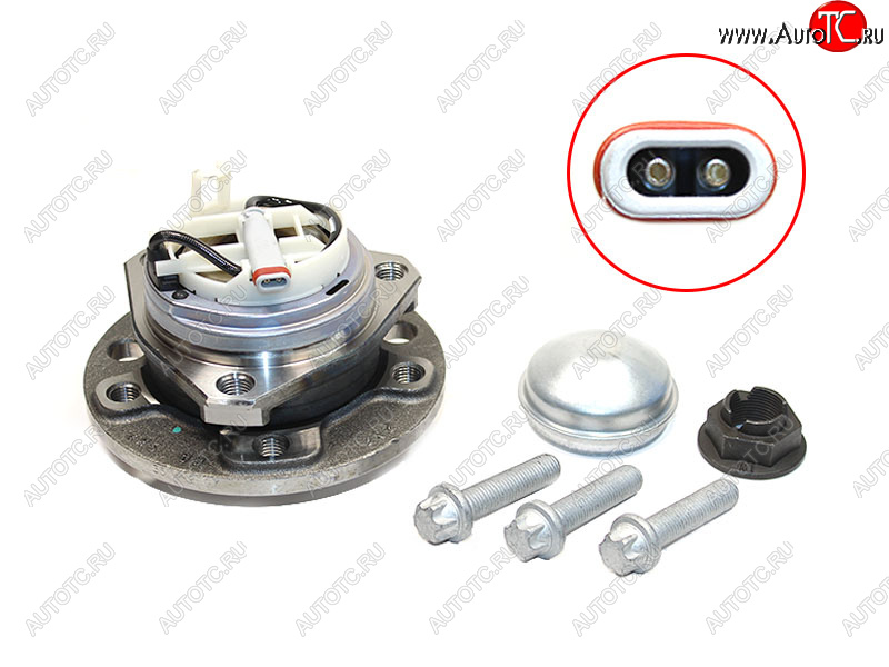 10 299 р. Ступичный узел перед OPEL ASTRA HZAFIRA (5 шпилек) 05- SKF VKBA3651  с доставкой в г. Майкоп