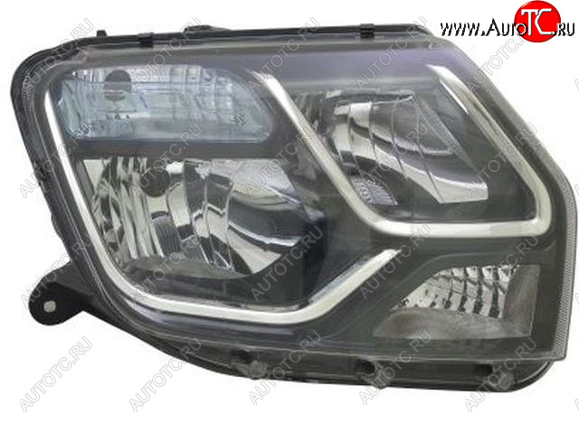 0 р. Правая фара (под корректор) CHINA Renault Duster HS рестайлинг (2015-2021)  с доставкой в г. Майкоп