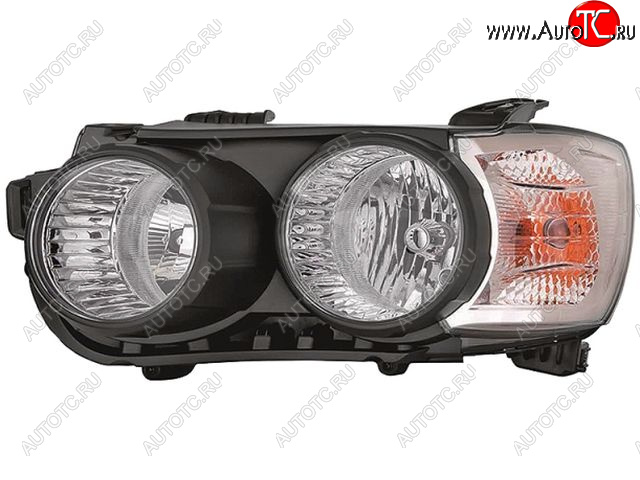 0 р. Левая фара (с электрокорректором) CHINA Chevrolet Aveo T300 седан (2011-2015)  с доставкой в г. Майкоп