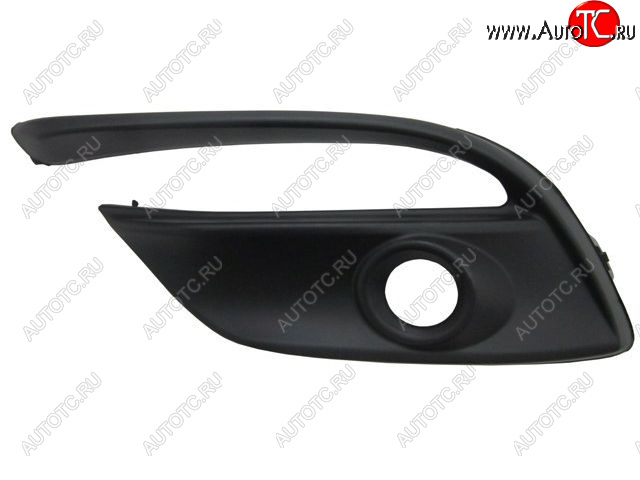 0 р. Левая решетка переднего бампера (с отверстием под ПТФ, пр-во Китай) CHINA Mazda 3/Axela BM рестайлинг седан (2016-2019)  с доставкой в г. Майкоп