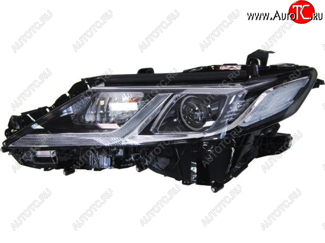 0 р. Левая фара CHINA Toyota Camry XV70 дорестайлинг (2017-2021)  с доставкой в г. Майкоп
