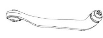 1 499 р. AUDI A6 04- {A8 03-} РЫЧАГ ПЕРЕДН ПОДВЕСКИ ПРАВ ВЕРХН СПЕРЕД (Тайвань) BodyParts ai0a604-810-r  с доставкой в г. Майкоп. Увеличить фотографию 1