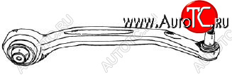 2 259 р. AUDI A6 04- РЫЧАГ ПЕРЕДН ПОДВЕСКИ ПРАВ НИЖН СЗАДИ (Тайвань) BodyParts ai0a604-811-r  с доставкой в г. Майкоп