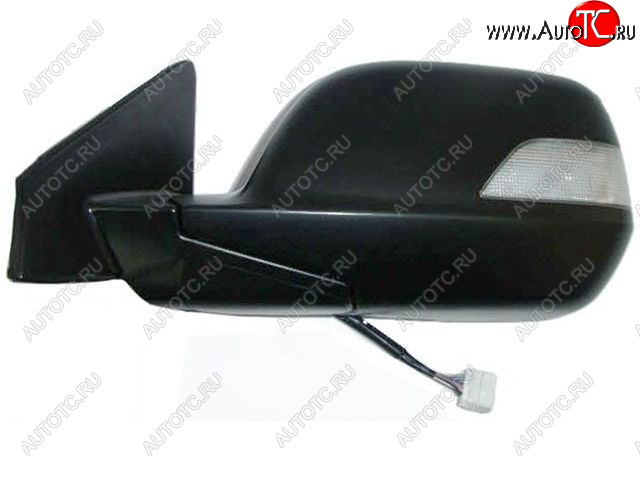 6 099 р. Боковое левое зеркало (электрическое, с подогревом) BodyParts Honda CR-V RE1,RE2,RE3,RE4,RE5,RE7 дорестайлинг (2007-2010) (неокрашенное)  с доставкой в г. Майкоп