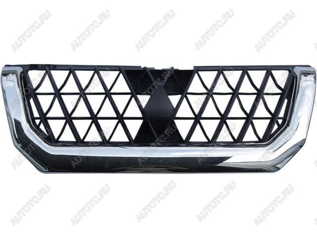 6 999 р. Решетка радиатора (пр-во Китай) BODYPARTS Mitsubishi Pajero Sport PA дорестайлинг (1996-2004) (хром)  с доставкой в г. Майкоп