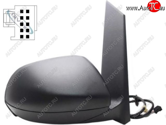 13 399 р. VITO ЗЕРКАЛО ПРАВ ЭЛЕКТР С ПОДОГРЕВ ЧЕРН 5 КОНТ (aspherical) (Тайвань) BodyParts mdvit14-450-r  с доставкой в г. Майкоп