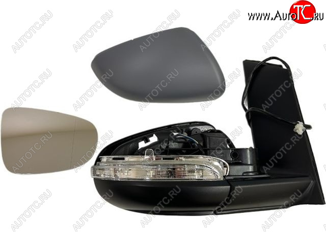 6 949 р. TOURAN ЗЕРКАЛО ПРАВ ЭЛЕКТР , С ПОДОГРЕВ , УК.ПОВОР (convex) (Тайвань) BodyParts vwtur11-450-r  с доставкой в г. Майкоп