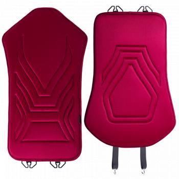 2 599 р. Накидка на сиденье (1 место Афины) ЛЮКС ст АЛЬБИОН Lord Autofashion   (красный, строчка темно-красная)  с доставкой в г. Майкоп. Увеличить фотографию 8