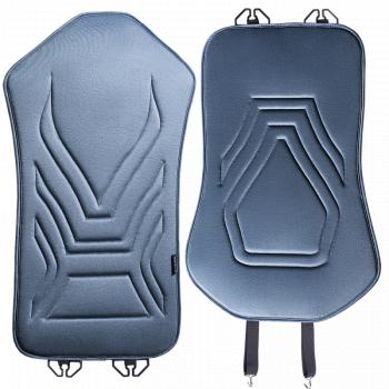2 599 р. Накидка на сиденье (1 место Афины) ЛЮКС ст АЛЬБИОН Lord Autofashion   (серо-голубой, строчка серо-голубая)  с доставкой в г. Майкоп. Увеличить фотографию 3