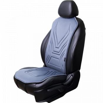2 599 р. Накидка на сиденье (1 место Афины) ЛЮКС ст АЛЬБИОН Lord Autofashion   (серо-голубой, строчка серо-голубая)  с доставкой в г. Майкоп. Увеличить фотографию 9
