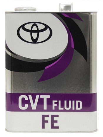 6 699 р. Масло трансмиссионное TOYOTA (металлическая банка) CVT 4Л FE (Тайланд) TOYOTA 08886-81905  с доставкой в г. Майкоп. Увеличить фотографию 1