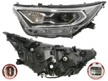 Фара левая (LED без блока) SAT Toyota RAV4  XA50 (2018-2025) 5 дв. дорестайлинг
