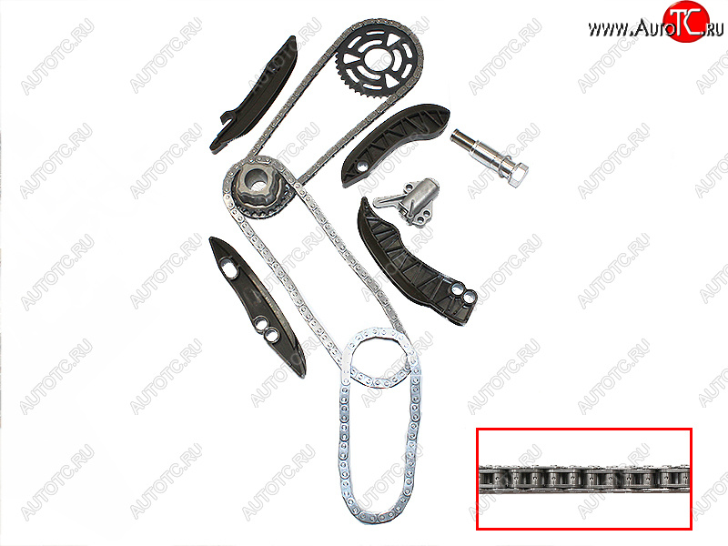 9 999 р. Комплект цепи ГРМ 2,0d3,0d N47N57 BMW 3-Series 05-5-Series 07-X3X5X6 08- SAT TK-BMW011  с доставкой в г. Майкоп