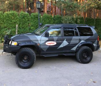 24 199 р. Расширители колёсных арок Mitsubishi Pajero Sport (70мм) под силовой бампер  mps  с доставкой в г. Майкоп. Увеличить фотографию 1