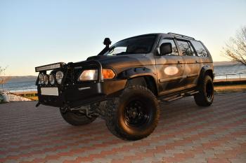 24 199 р. Расширители колёсных арок Mitsubishi Pajero Sport (70мм) под силовой бампер  mps  с доставкой в г. Майкоп. Увеличить фотографию 5