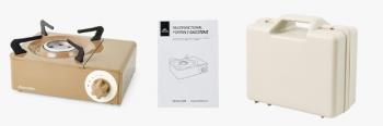 7 309 р. Плита газовая Naturehike 2 кВт, циклон, коричневая  cnh22cj008-br  с доставкой в г. Майкоп. Увеличить фотографию 8
